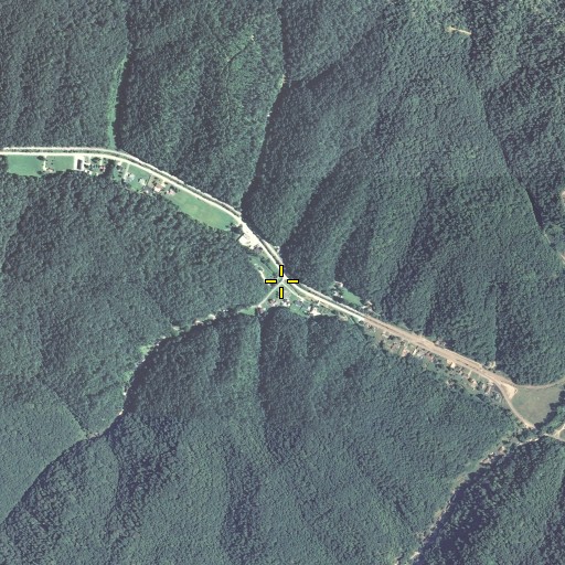 Aerial/Satellite Image of Colts Fork, KY