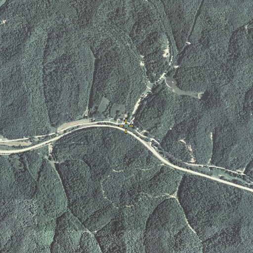 Aerial/Satellite Image of Conley Branch, KY