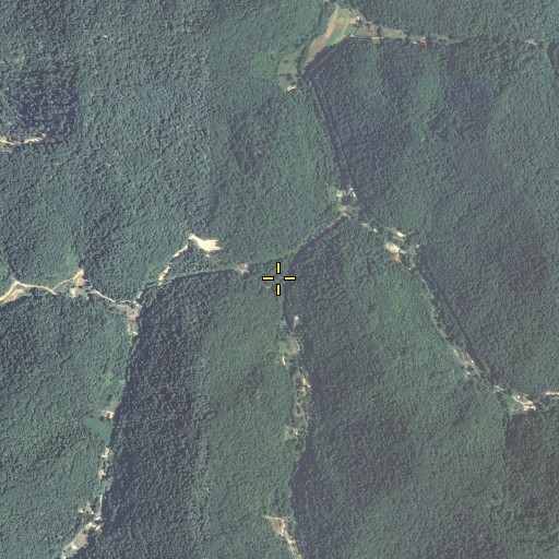 Aerial/Satellite Image of Conley Fork, KY