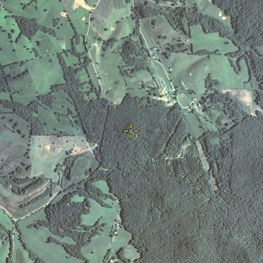 Aerial/Satellite Image of Cooley Knob, KY