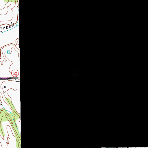 Topographic Map of Coon Hollow, KY