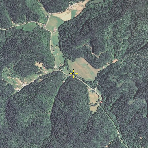 Aerial/Satellite Image of Cordle Branch, KY