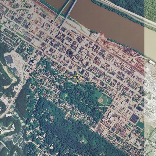 Aerial/Satellite Image of Crabbe School, KY