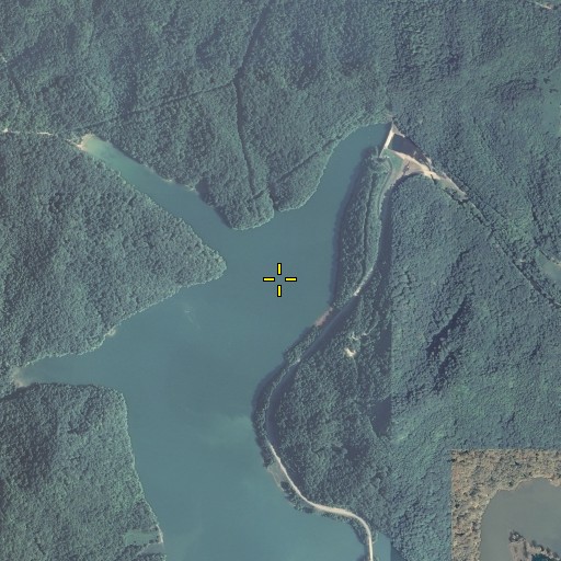 Aerial/Satellite Image of Crane Creek, KY