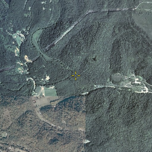 Aerial/Satellite Image of Cranes Creek, KY
