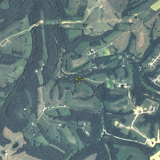Aerial/Satellite Image of Crutcher Fork, KY