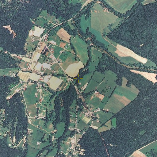 Aerial/Satellite Image of Cub Run, KY