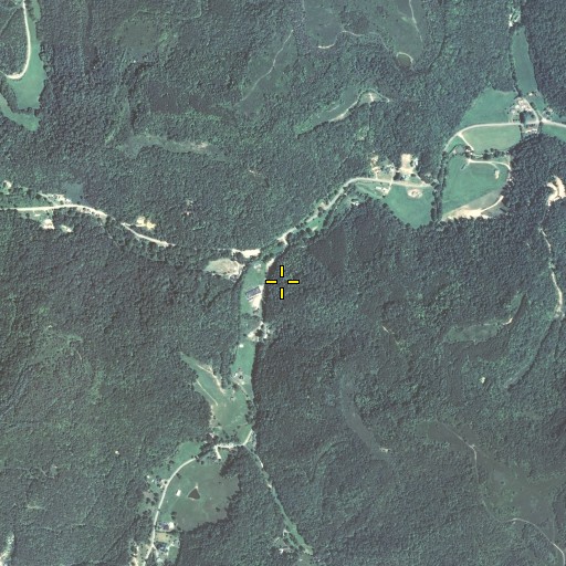 Aerial/Satellite Image of Cubbage School, KY