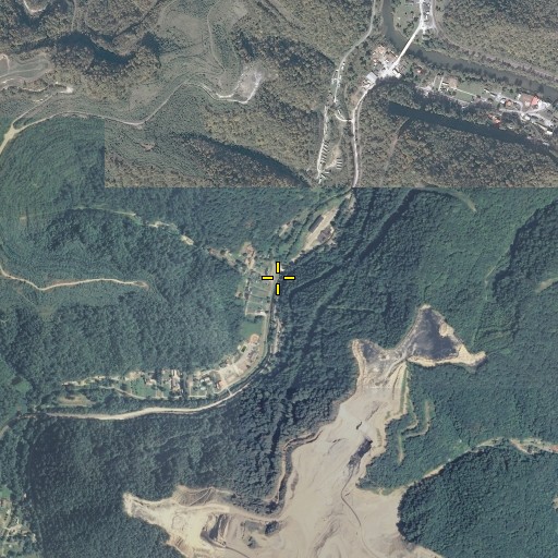 Aerial/Satellite Image of Daugherty Branch, KY