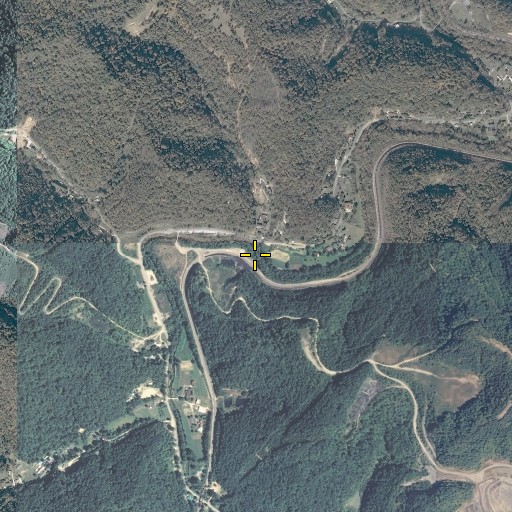 Aerial/Satellite Image of Davis Branch, KY