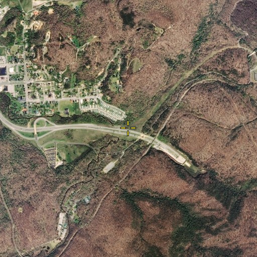 Aerial/Satellite Image of Davis Branch, KY