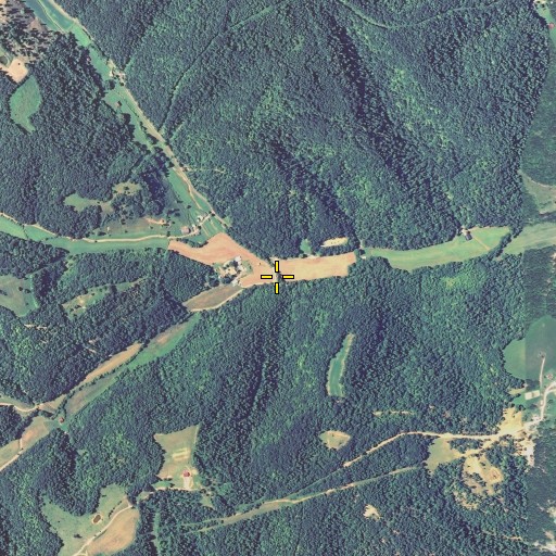 Aerial/Satellite Image of Davis Fork, KY