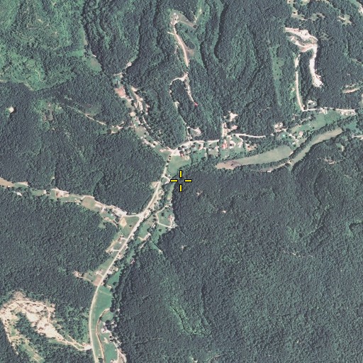 Aerial/Satellite Image of Dawson Branch, KY