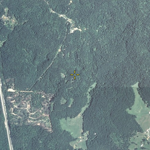 Aerial/Satellite Image of Devils Backbone, KY