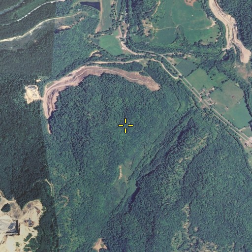 Aerial/Satellite Image of Dewing Gap, KY