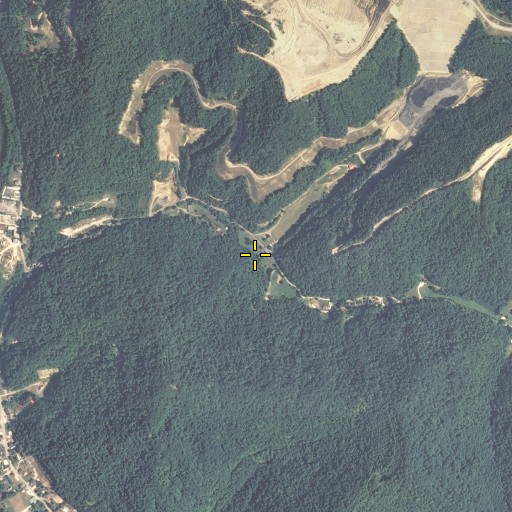 Aerial/Satellite Image of Dial Branch, KY