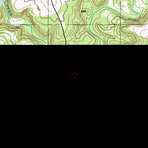 Topographic Map of Drakes Creek, KY