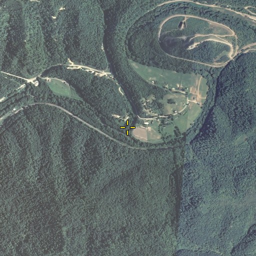 Aerial/Satellite Image of Dry Bread Branch, KY