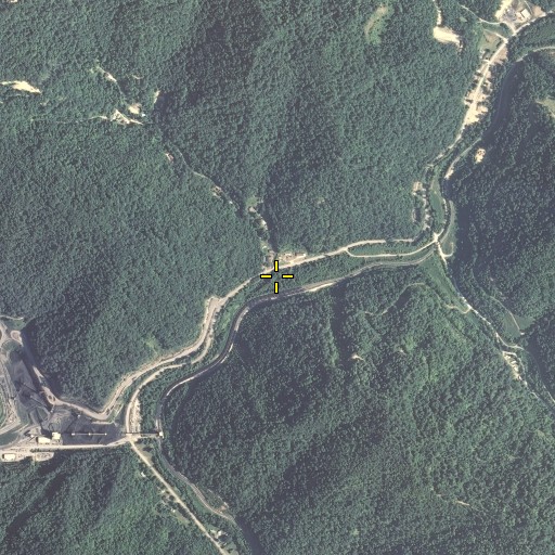 Aerial/Satellite Image of Dry Fork, KY