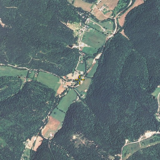 Aerial/Satellite Image of Dry Fork, KY