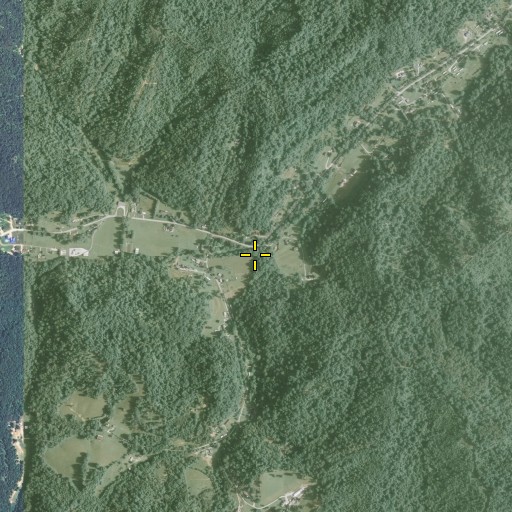 Aerial/Satellite Image of Duck Puddle, KY