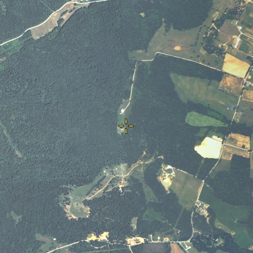 Aerial/Satellite Image of Dye Knob, KY