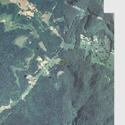 Aerial/Satellite Image of Eatin Fork, KY
