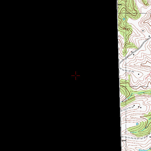 Topographic Map of Fisher Cemetery, KY