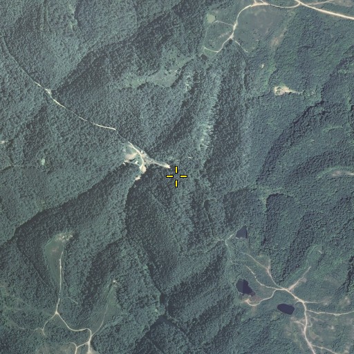 Aerial/Satellite Image of Franks Fork, KY
