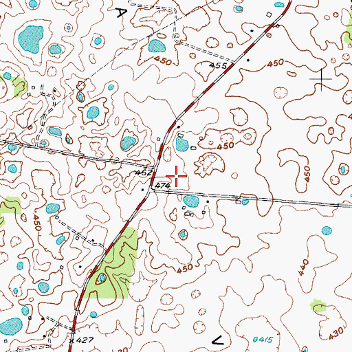 Topographic Map of Fredonia Valley, KY