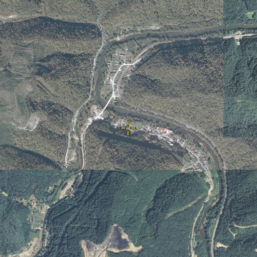 Aerial/Satellite Image of Freeburn, KY