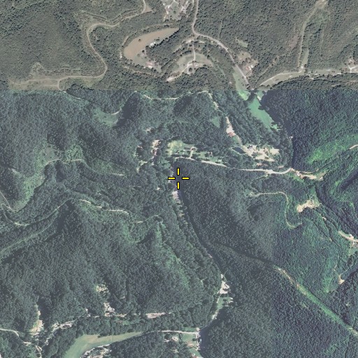 Aerial/Satellite Image of Grassy School, KY