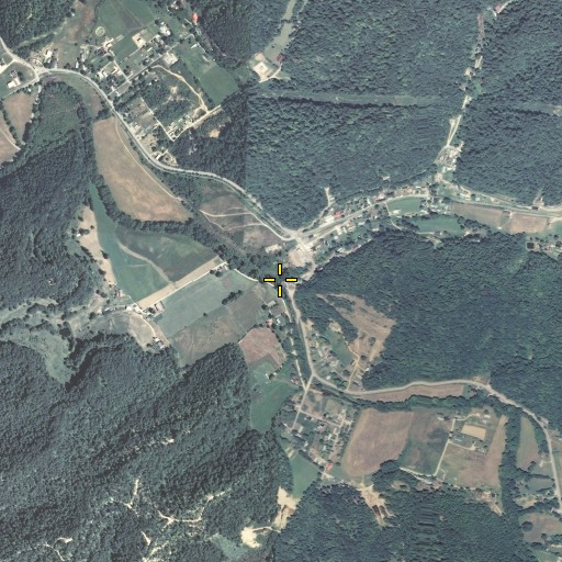 Aerial/Satellite Image of Gun Creek, KY
