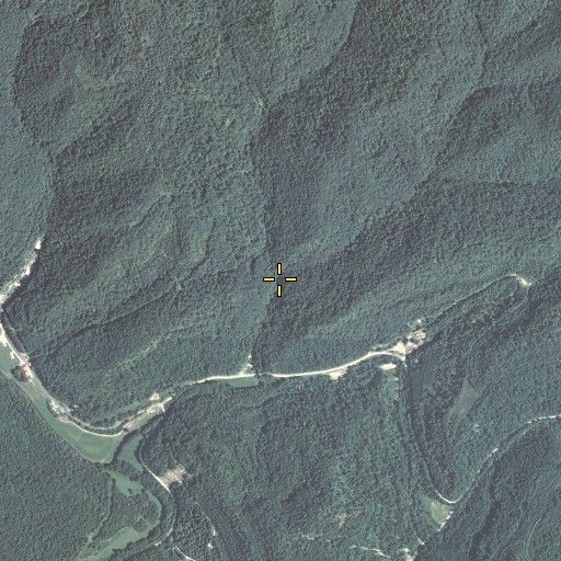 Aerial/Satellite Image of Hade Fork, KY