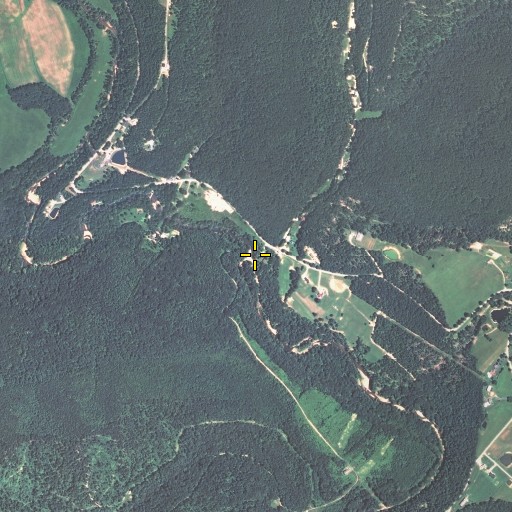Aerial/Satellite Image of Hamilton Branch, KY