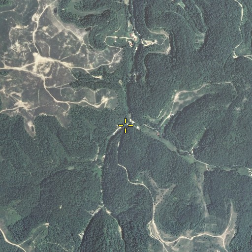 Aerial/Satellite Image of Hard Fork, KY
