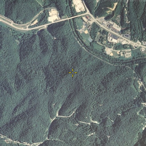 Aerial/Satellite Image of High Knob, KY