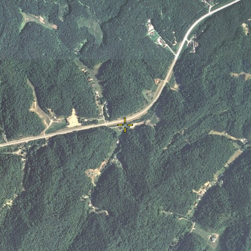 Aerial/Satellite Image of Horne Branch, KY