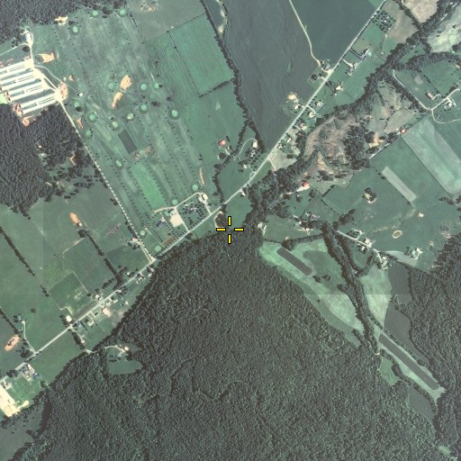 Aerial/Satellite Image of Huff Branch, KY