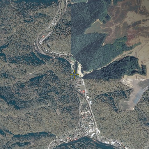 Aerial/Satellite Image of Hunt Branch, KY