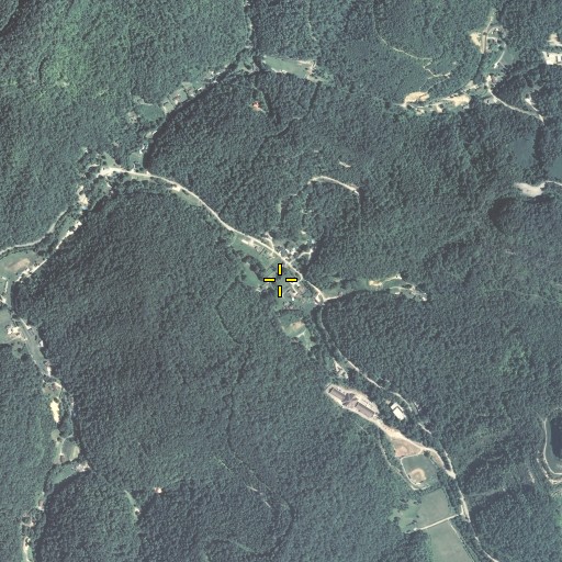 Aerial/Satellite Image of Jacks Branch, KY