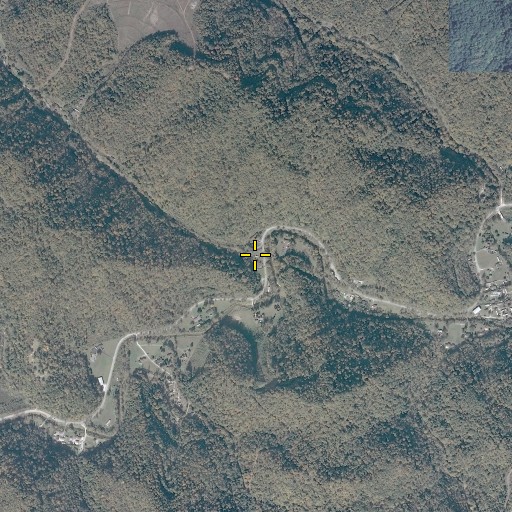 Aerial/Satellite Image of Jackson Branch, KY