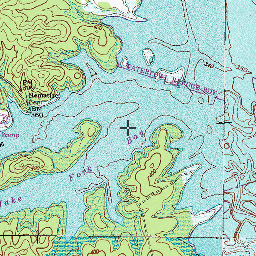 Topographic Map of Jake Fork, KY