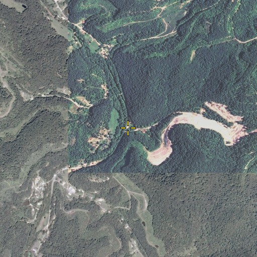 Aerial/Satellite Image of Jims Branch, KY