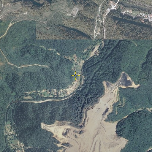 Aerial/Satellite Image of Johnson Bottom, KY