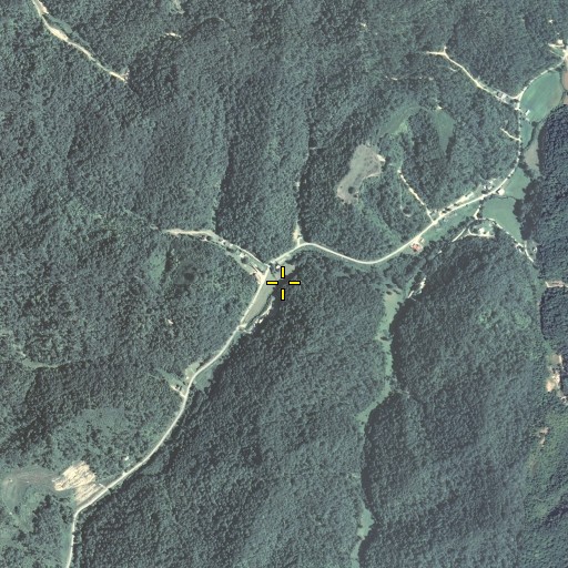 Aerial/Satellite Image of Johnson Branch, KY