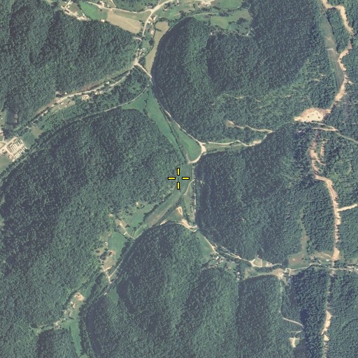 Aerial/Satellite Image of Johnson Fork, KY