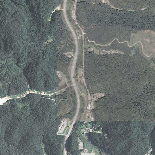 Aerial/Satellite Image of Kell Branch, KY