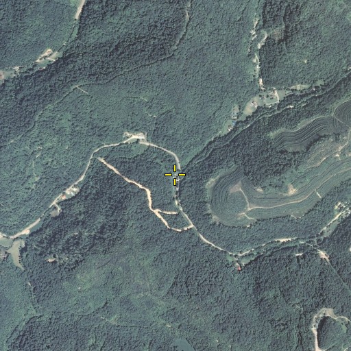 Aerial/Satellite Image of Kelly Fork, KY