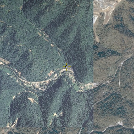 Aerial/Satellite Image of Kettlecamp Branch, KY